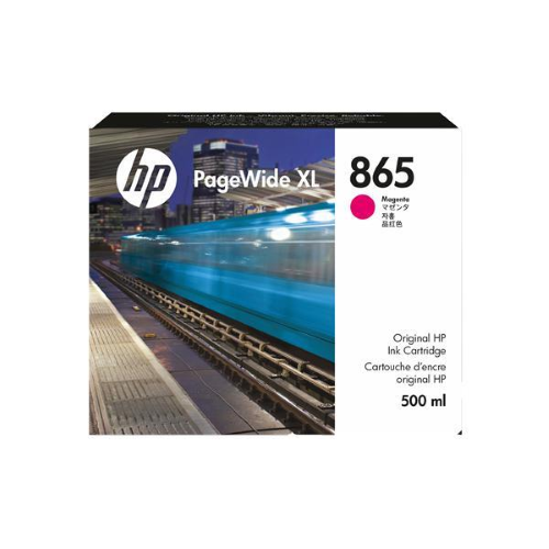 HP INC HP 865 PAGEWIDE XL MAGENTA 500 ML
